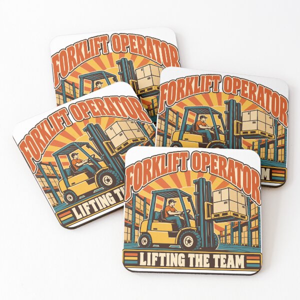 Item preview, Forklift Operator Gift - Lifting The Team designed and sold by RedRubyBubble.
