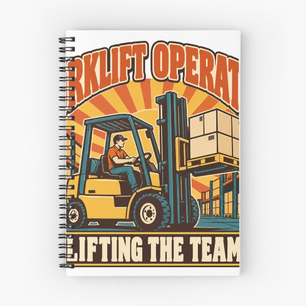Item preview, Forklift Operator Gift - Lifting The Team designed and sold by RedRubyBubble.