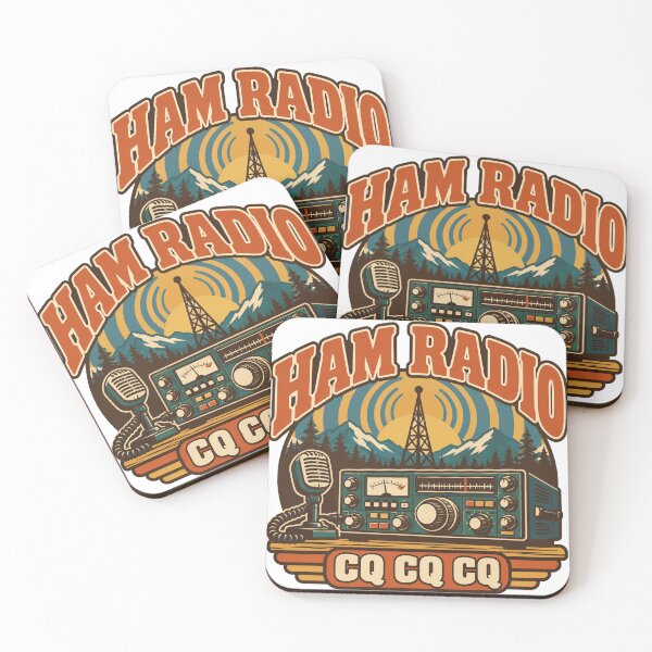 Item preview, Ham Radio Gift - CQ CQ CQ designed and sold by RedRubyBubble.