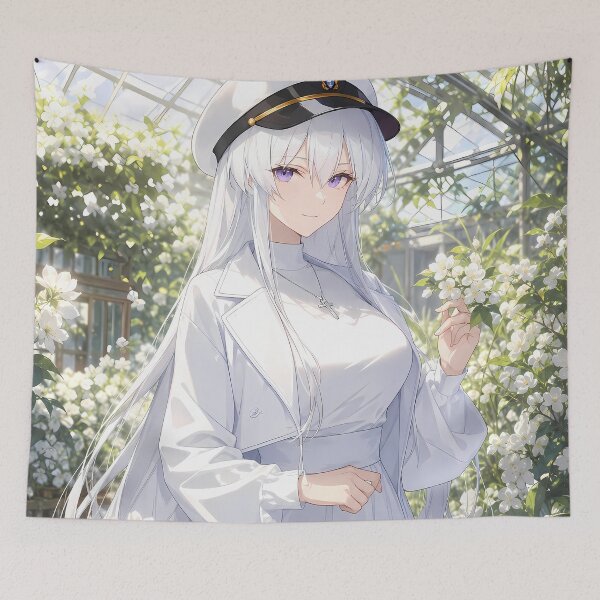 Artikelvorschau, Enterprise Azur Lane Serene White Garden Commander entworfen und verkauft von mildaclairmo.