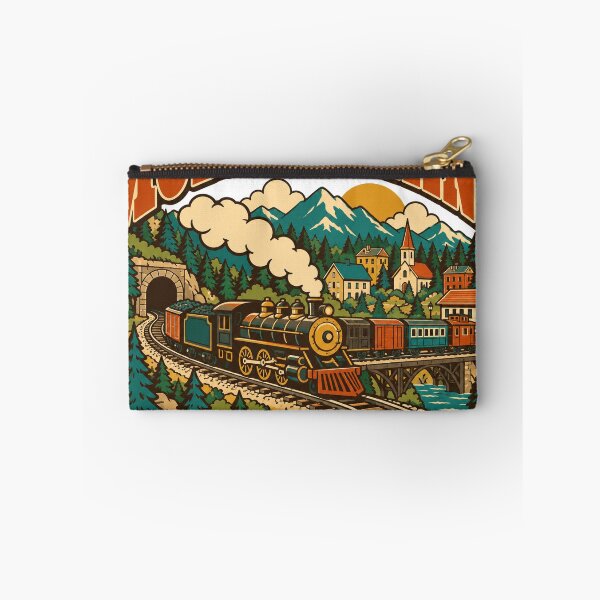 Item preview, Model Trains Gift - All Aboard designed and sold by RedRubyBubble.