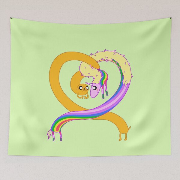 Item preview, Jake and Lady Rainicorn Embrace designed and sold by Stikfigure16.