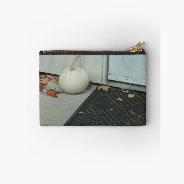 Item preview, white pumpkin near door designed and sold by Digital2dreams.
