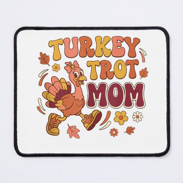 Item preview, Turkey Trot Mom Thanksgiving Running Race Day Autumn Fall Sleeveless Tank Top designed and sold by teluguredbubble.