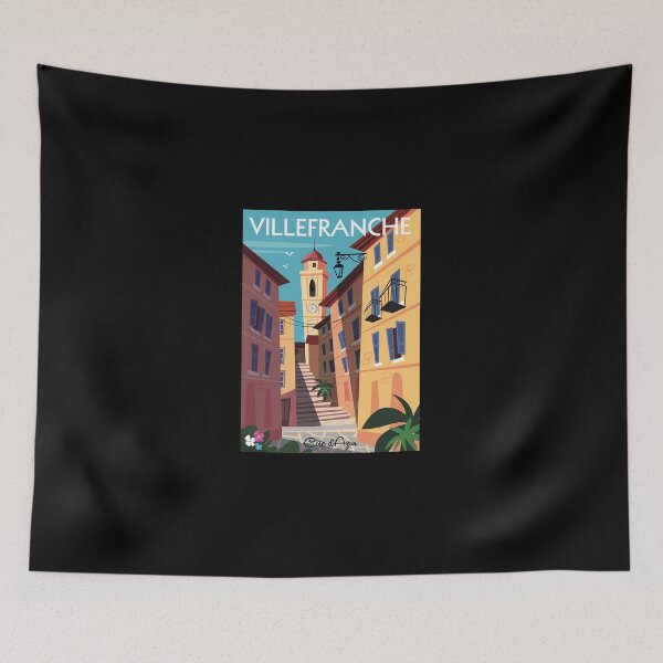 Item preview, Villefranche-Sur-Mer-Poster designed and sold by zibertcow.