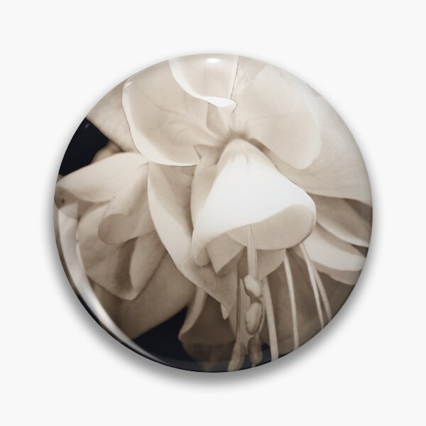 Item preview, Fuchsia Flower — Sepia Toned Botanical Photography designed and sold by kornkobart.