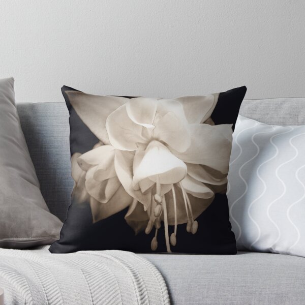 Item preview, Fuchsia Flower — Sepia Toned Botanical Photography designed and sold by kornkobart.