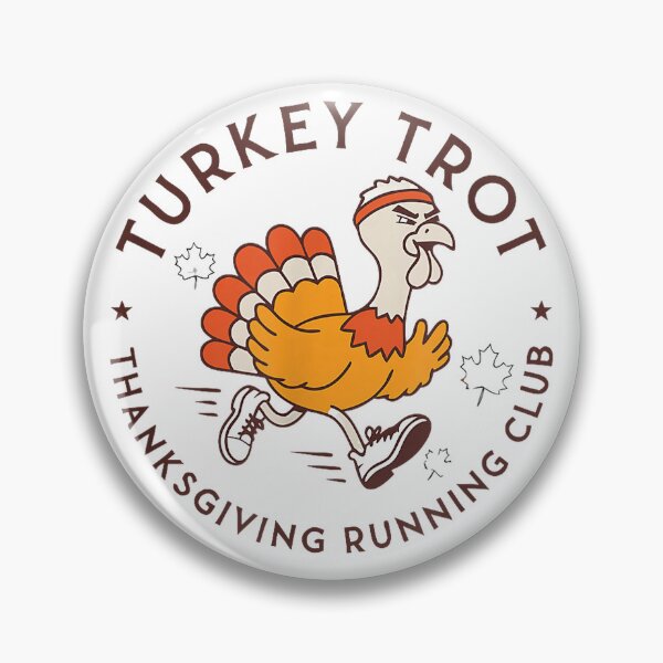 Item preview, Turkey Trot Runner Funny Thanksgiving Running Vintage Retro T-Shirt designed and sold by viinnzArt.