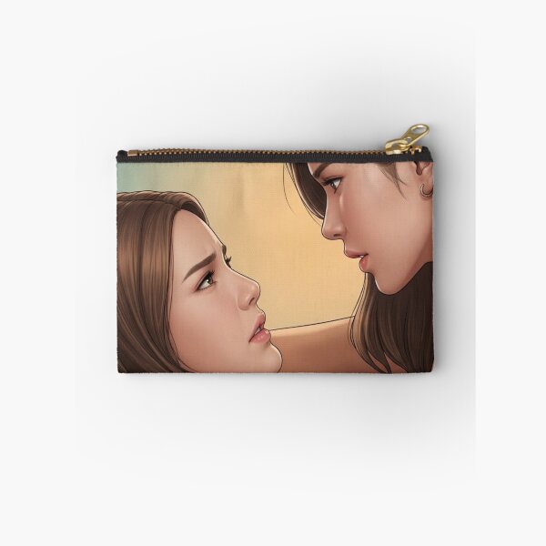 Item preview, 3rd Person Chris Sun Thai GL Kdrama Actress LGBTQ+ Cartoon Art Wall Decor Comic Print Poster Shirt Cell  designed and sold by Mind Space.