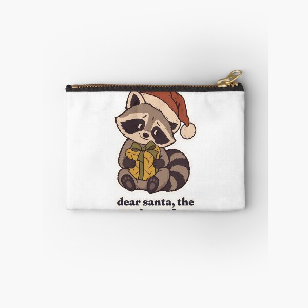 Item preview, Christmas Raccoon Dear Santa the Trash Was Free designed and sold by OuqCreations.