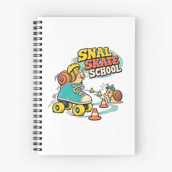 Item preview, Snail Learns to Roller Skate designed and sold by Pixdot.