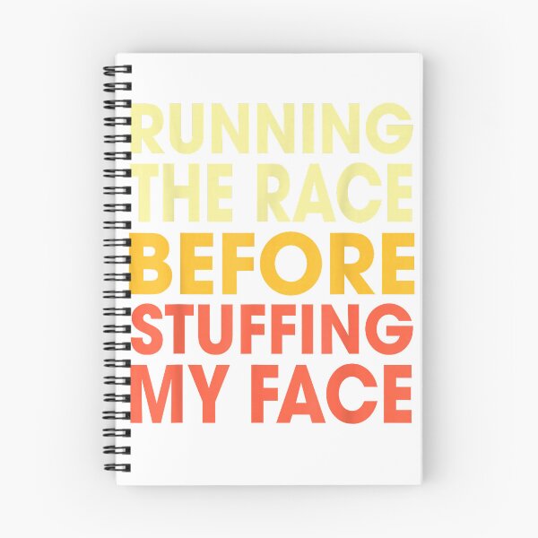 Item preview, Turkey Trot Running The Race Before Stuffing My Face Holiday T-Shirt designed and sold by RoReshop.