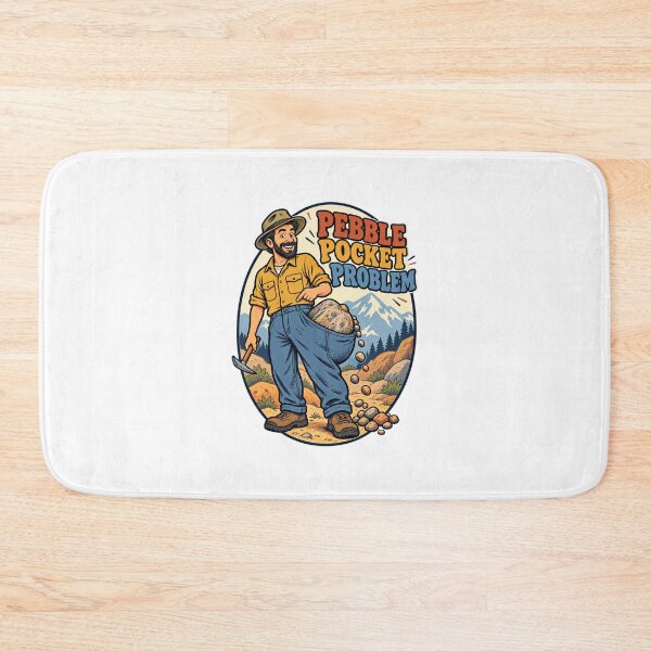 Item preview, Geologist With an Oversized Rock Pocket designed and sold by Pixdot.