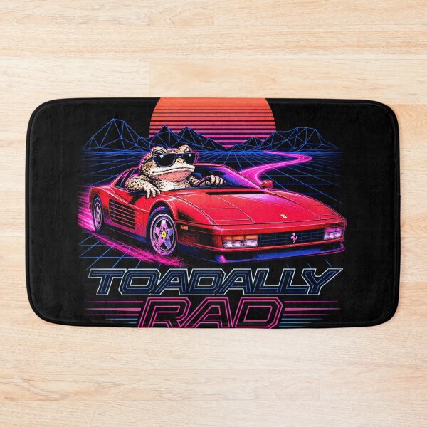 Item preview, Toadally Rad, retro 80s funny phrase, toad lover  designed and sold by AW2 Designs.