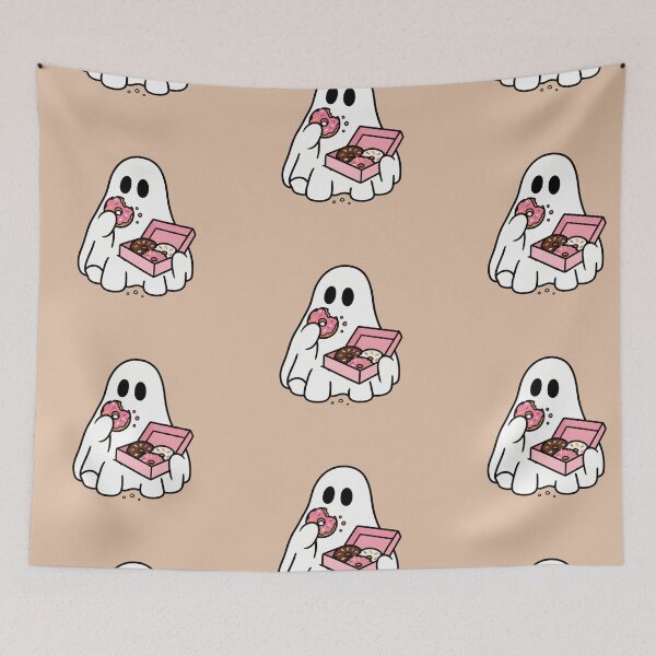 Item preview, Ghost Eating Donuts designed and sold by LuloCreative.