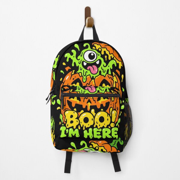 Item preview, Boo I’m Here Cute Pumpkin Monster Halloween designed and sold by Thai Vibe Studio.