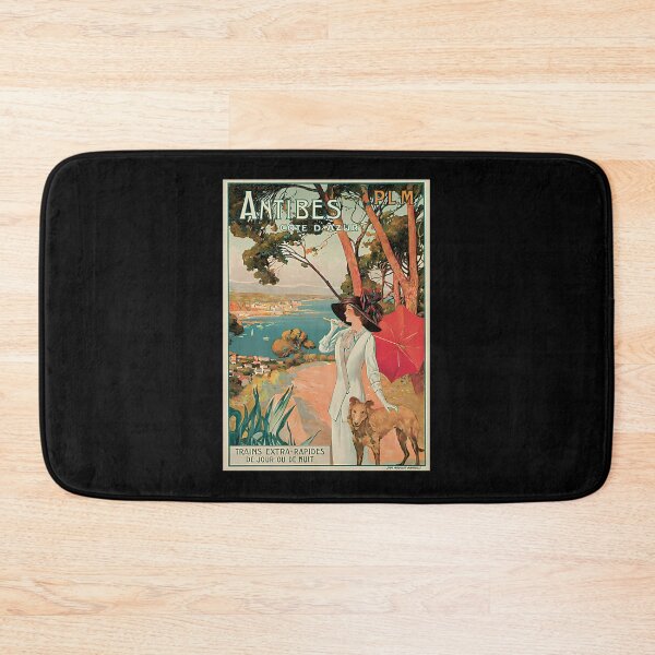 Item preview, Vintage-Antibes-French-Riviera-Cote-D'Azur-Ad designed and sold by maciet.