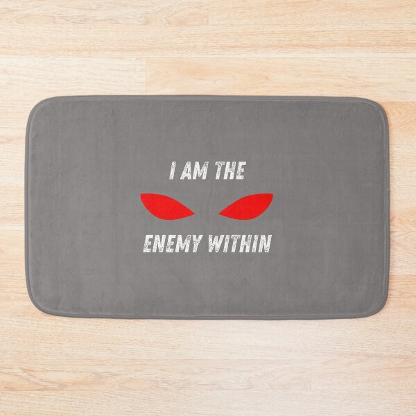 Item preview, I Am The Enemy Within Red Eyes Quote T-Shirt-16 designed and sold by KevinKruger.