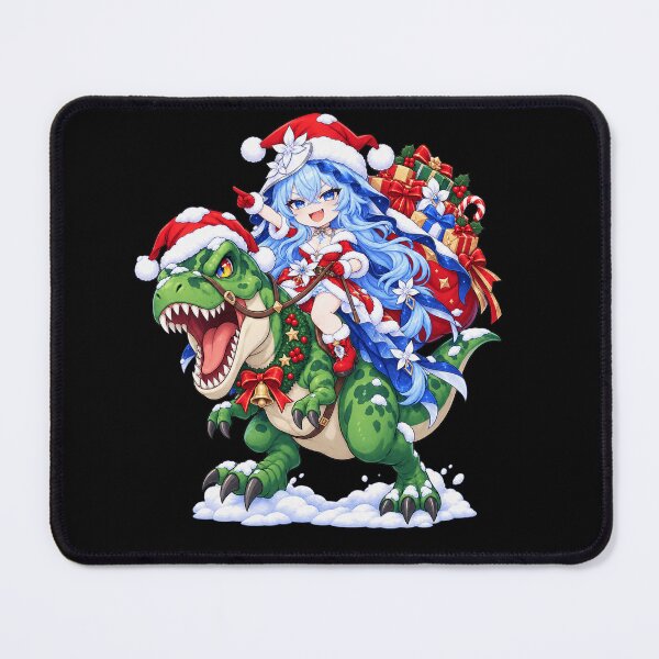 Item preview, Shorekeeper Wuthering Waves Christmas T Rex Ride designed and sold by mildaclairmo.