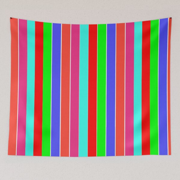 Item preview, Colorful Festivity Stripes designed and sold by DanielleGensler.