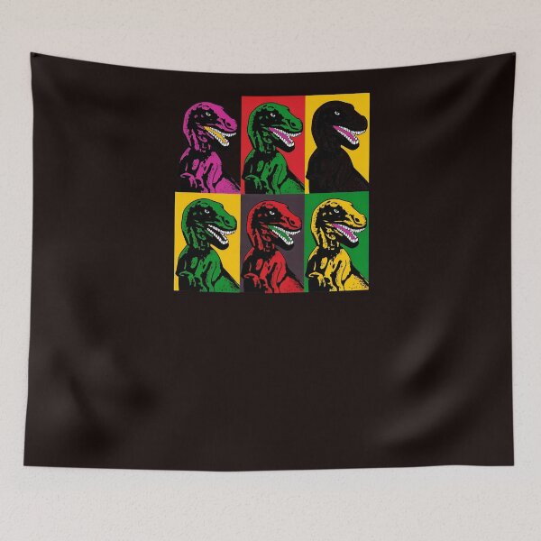 Item preview, Dinosaur Pop Art Grid Replica designed and sold by Segasworks.