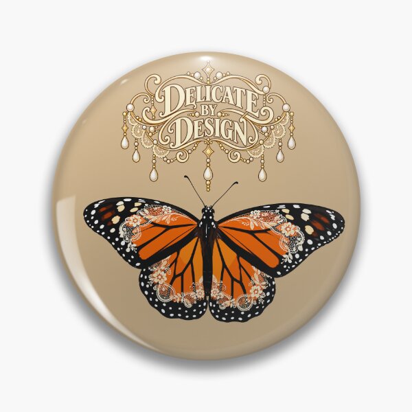 Item preview, Delicate by design - Laced Monarch butterfly designed and sold by etherElric.
