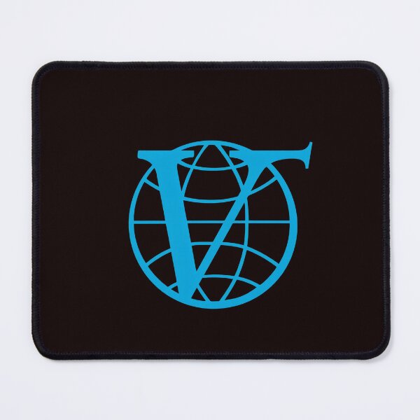 Item preview, Bold Blue V Over Globe designed and sold by Segasworks.