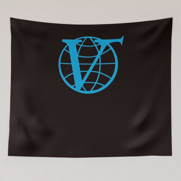 Item preview, Bold Blue V Over Globe  designed and sold by Segasworks.