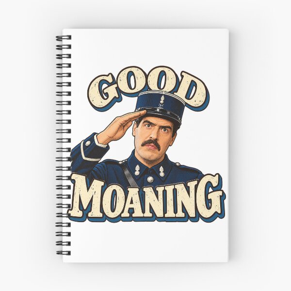 Item preview, GOOD MOANING - Officer - Captain - Crabtree designed and sold by WheelieGdArt.