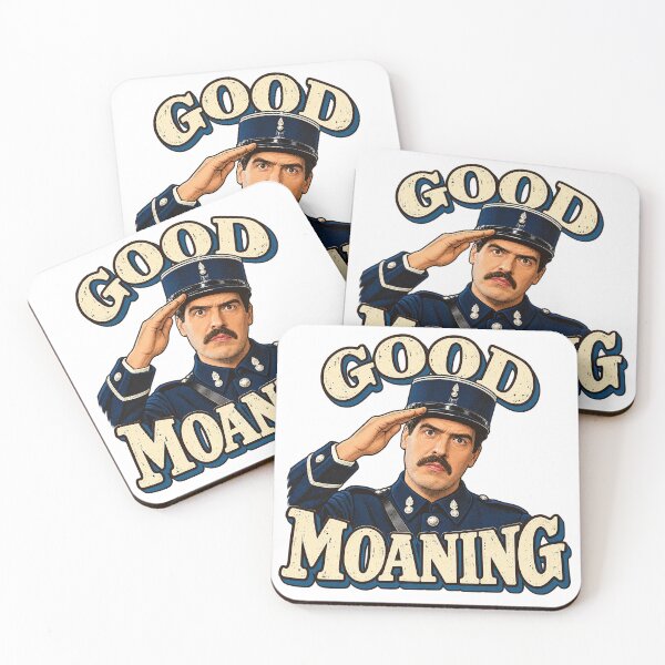 Item preview, GOOD MOANING - Officer - Captain - Crabtree designed and sold by WheelieGdArt.