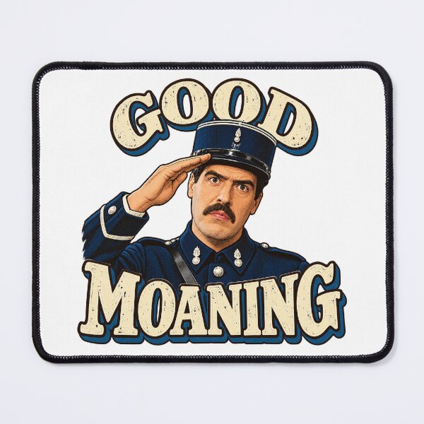 Item preview, GOOD MOANING - Officer - Captain - Crabtree designed and sold by WheelieGdArt.