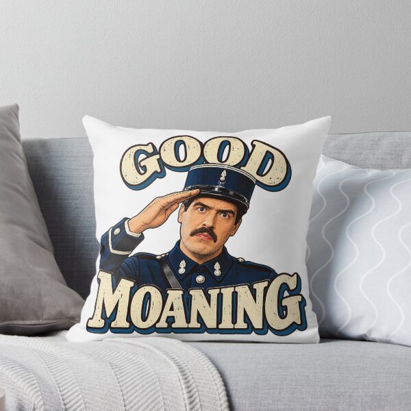 Item preview, GOOD MOANING - Officer - Captain - Crabtree designed and sold by WheelieGdArt.