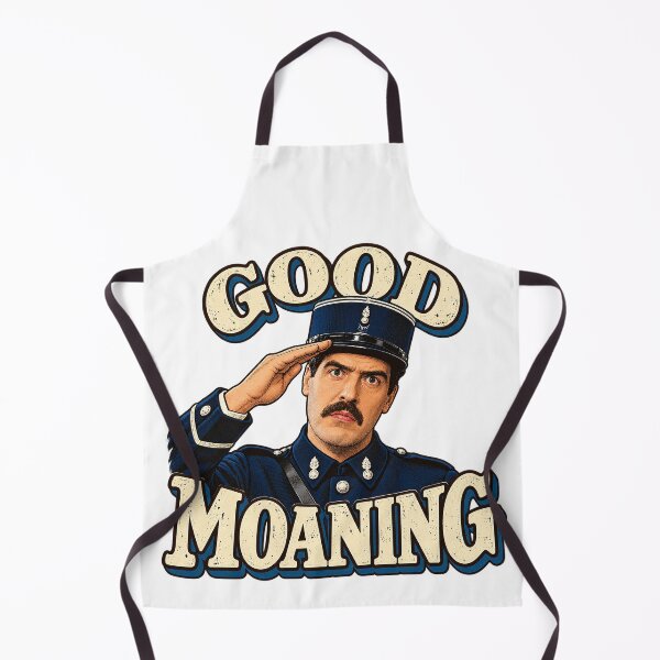 Item preview, GOOD MOANING - Officer - Captain - Crabtree designed and sold by WheelieGdArt.