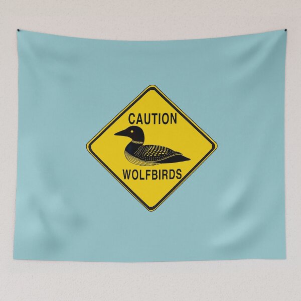 Item preview, Heated Rivalry Wolfbird sticker designed and sold by baranskini.