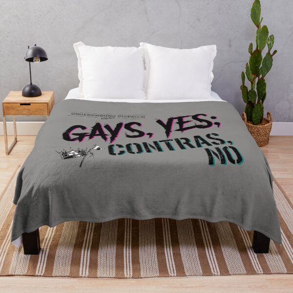 Item preview, GAYS YES; CONTRAS NO Newspaper Shirt-39 designed and sold by BastiaWusten.