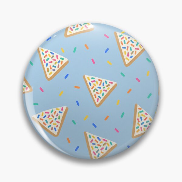 Item preview, Fairy Bread Pattern | Australian Party Food Rainbow Sprinkles Print on Pastel Blue designed and sold by StickyGuys.