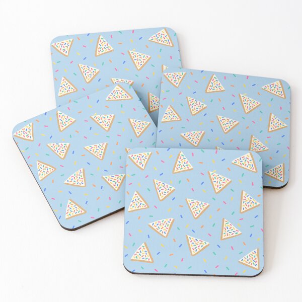 Item preview, Fairy Bread Pattern | Australian Party Food Rainbow Sprinkles Print on Pastel Blue designed and sold by StickyGuys.