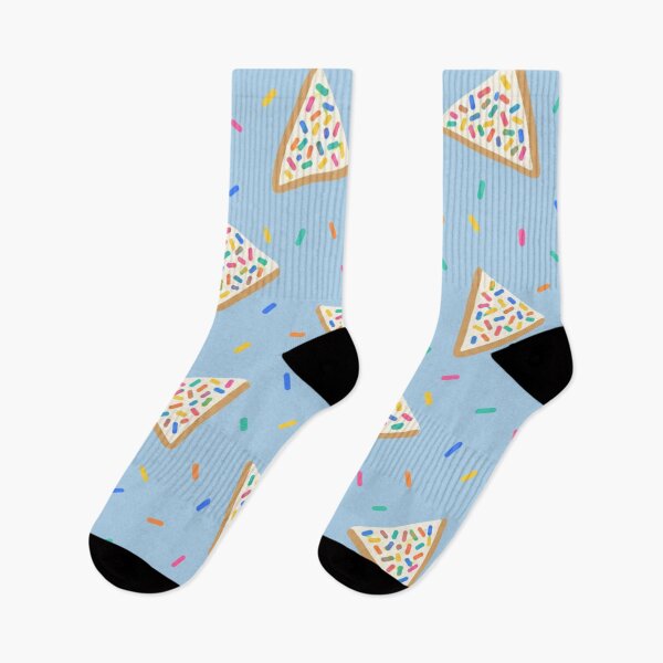 Item preview, Fairy Bread Pattern | Australian Party Food Rainbow Sprinkles Print on Pastel Blue designed and sold by StickyGuys.