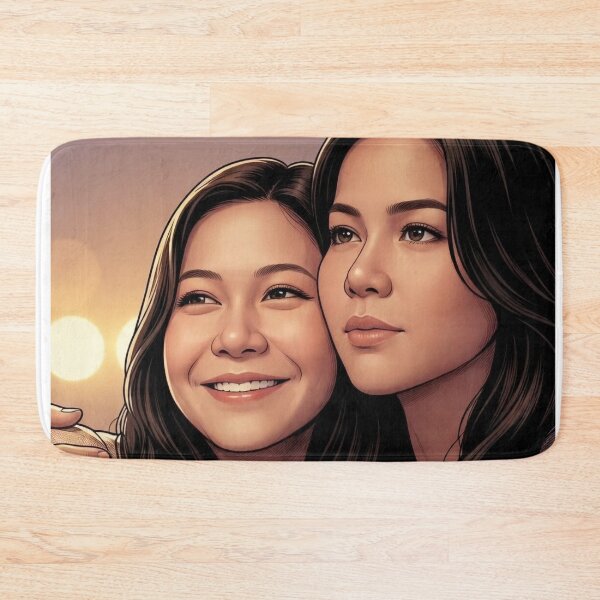 Item preview, Fire Elements Warmth Thai GL Kdrama Actress LGBTQ+ Cartoon Art Wall Decor Comic Print Poster Shirt Cell  designed and sold by Mind Space.