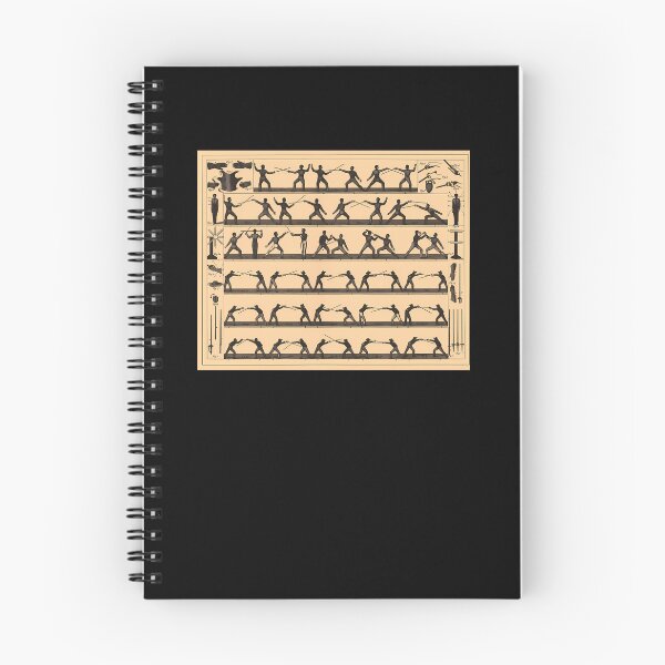 Item preview, Vintage-Fencing-Swordsmanship-Diagram-(1907) designed and sold by hollancl.