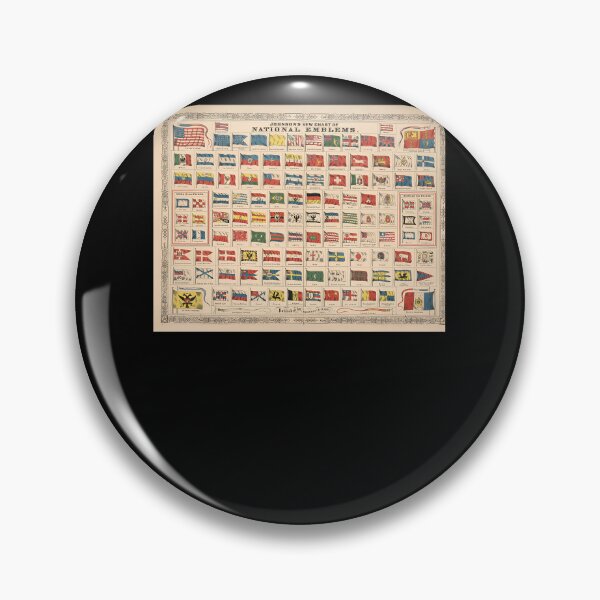 Item preview, Vintage-Flags-Of-The-World-Chart-(1863) designed and sold by krillemley4.