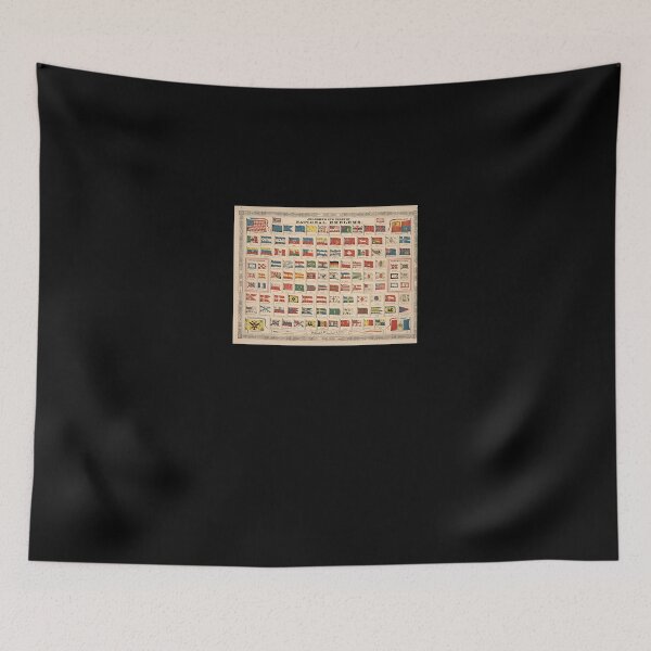 Item preview, Vintage-Flags-Of-The-World-Chart-(1863) designed and sold by krillemley4.