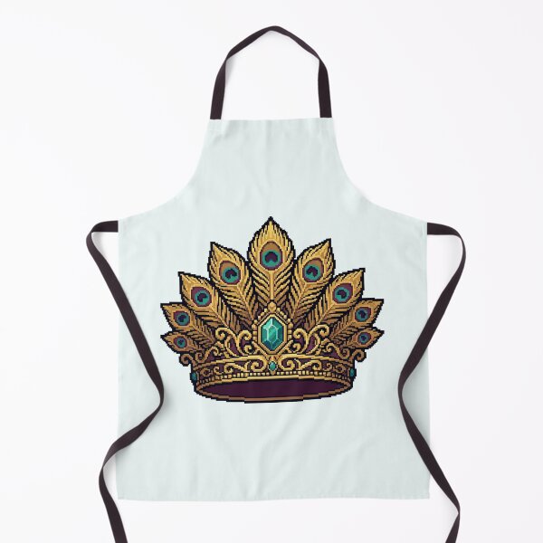 Item preview, Peacock Crown — Royal Pixel Art designed and sold by PixelBrujeria.