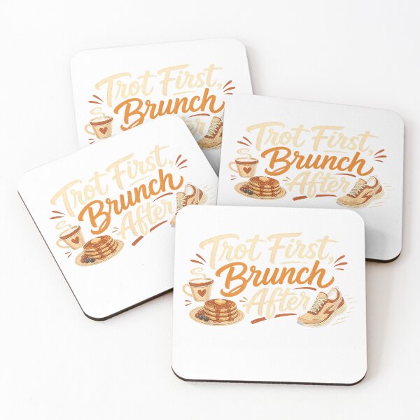 Artikelvorschau, Turkey Trot 5K Brunch Pancakes T-Shirt entworfen und verkauft von Atros.