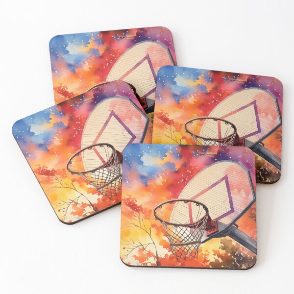 Item preview, Watercolor Hoop Dreams designed and sold by homydesign.