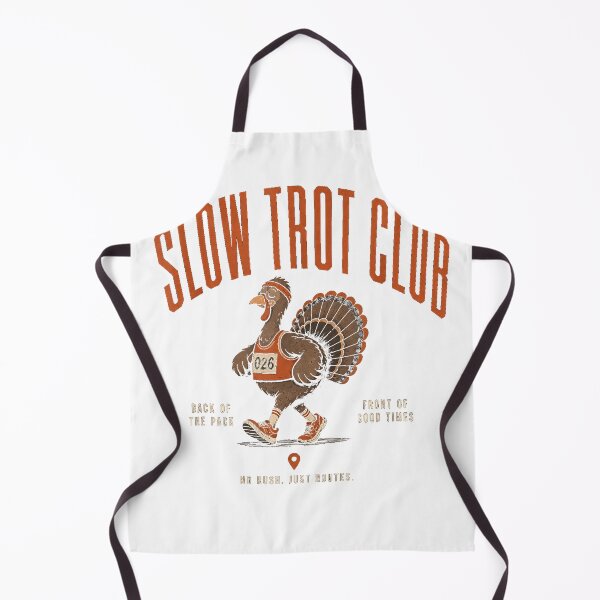Aperçu de l'œuvre T-shirt du club Turkey Trot 5K Slow Trot créée et vendue par gidget-gadget.