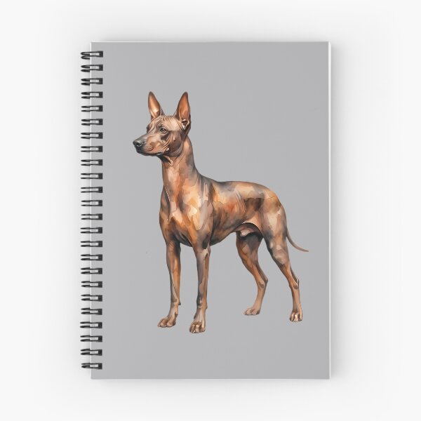 Item preview, Xoloitzcuintli Watercolor Portrait - Mexican Hairless Dog Art designed and sold by Pickmash.