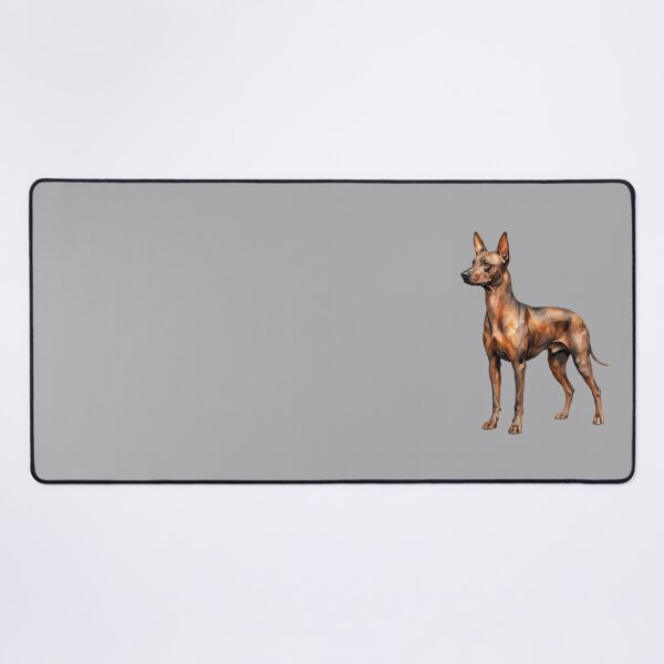 Item preview, Xoloitzcuintli Watercolor Portrait - Mexican Hairless Dog Art designed and sold by Pickmash.