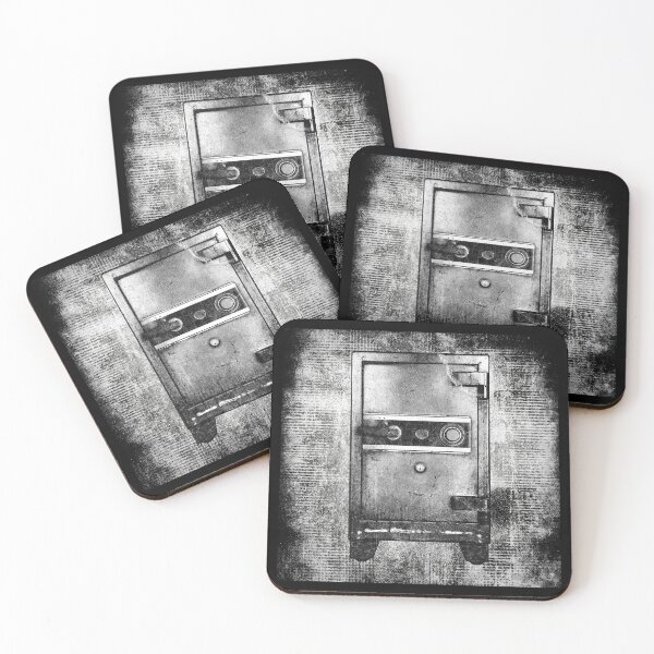 Item preview,  Weathered Antique Iron Safe Vault Combination Lock designed and sold by Ghoul Enterprises.
