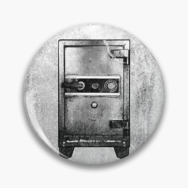 Item preview,  Weathered Antique Iron Safe Vault Combination Lock designed and sold by Ghoul Enterprises.